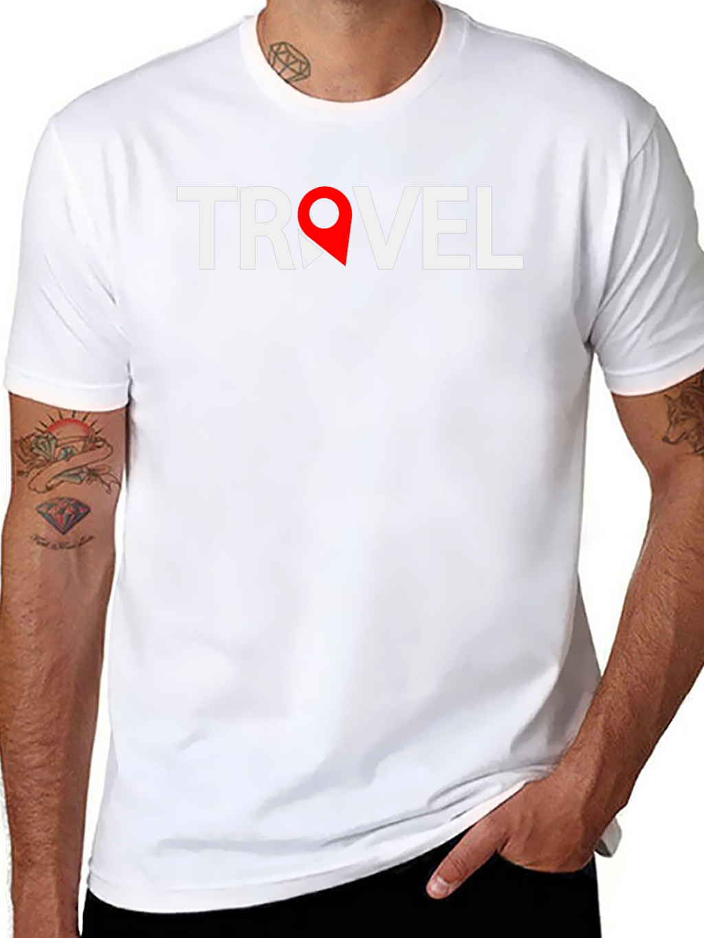 Travel T-Shirt - Map Pointer Adventure Tee
