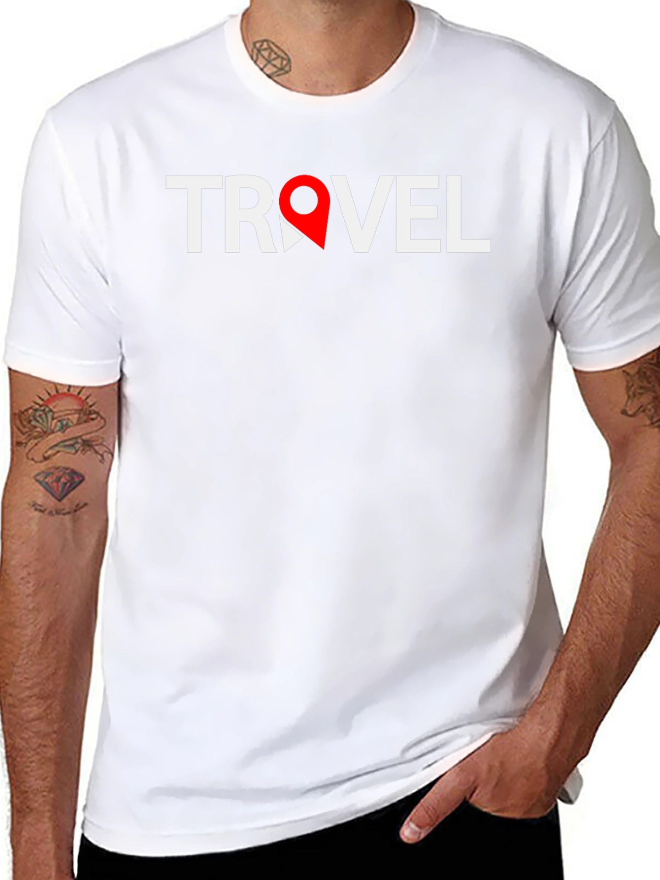 Travel T-Shirt - Map Pointer Adventure Tee
