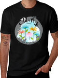 Bloom Noun Graphic Tee - Black