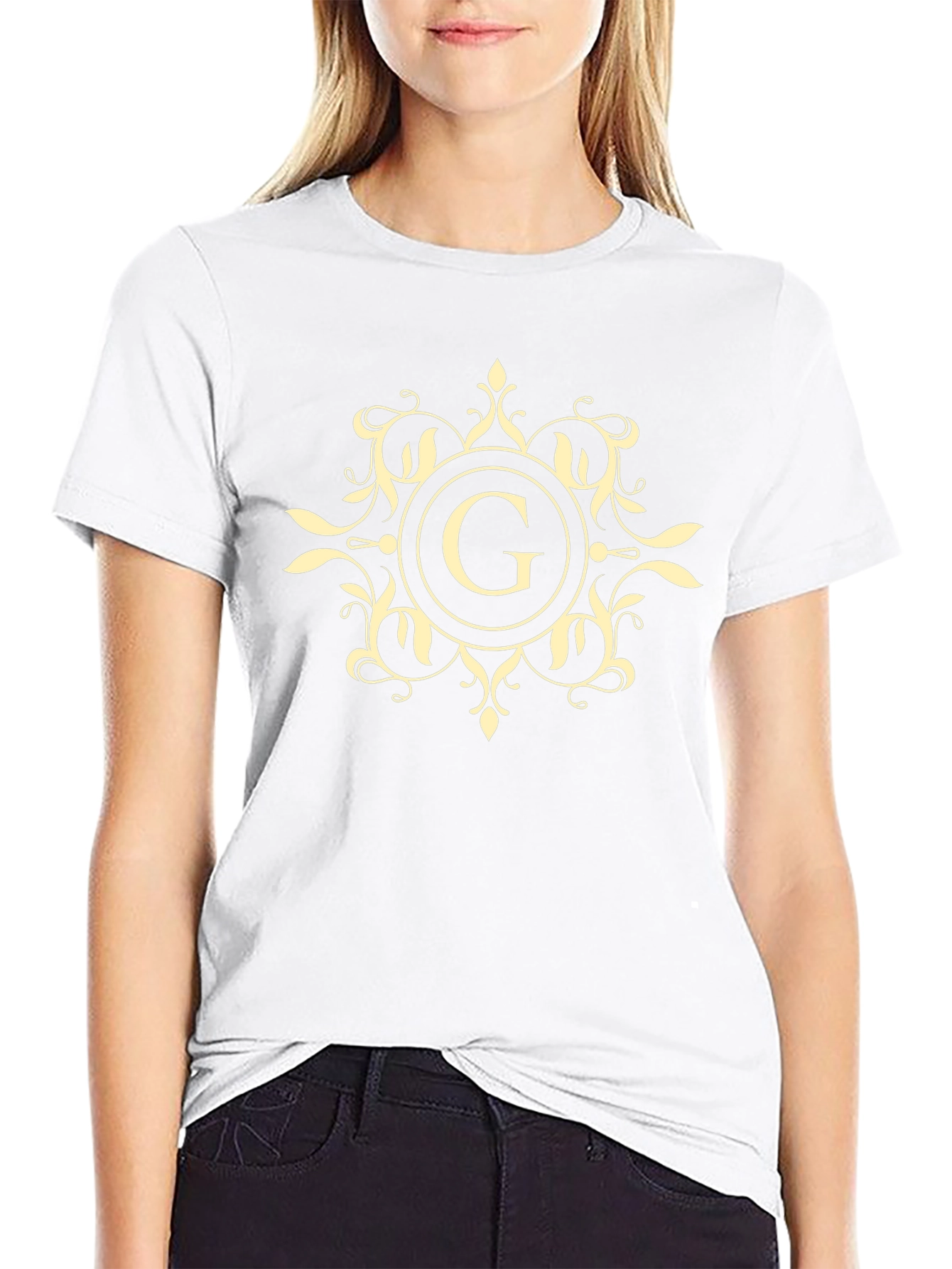 Monogram G Black T-Shirt