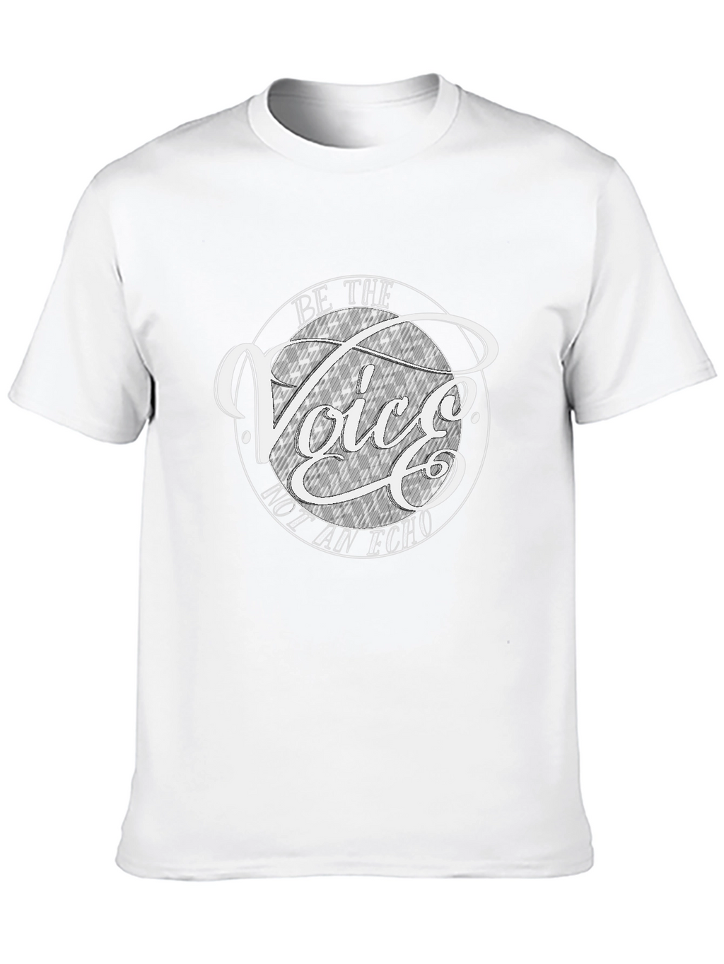 Be The Voice Graphic T-Shirt - Black