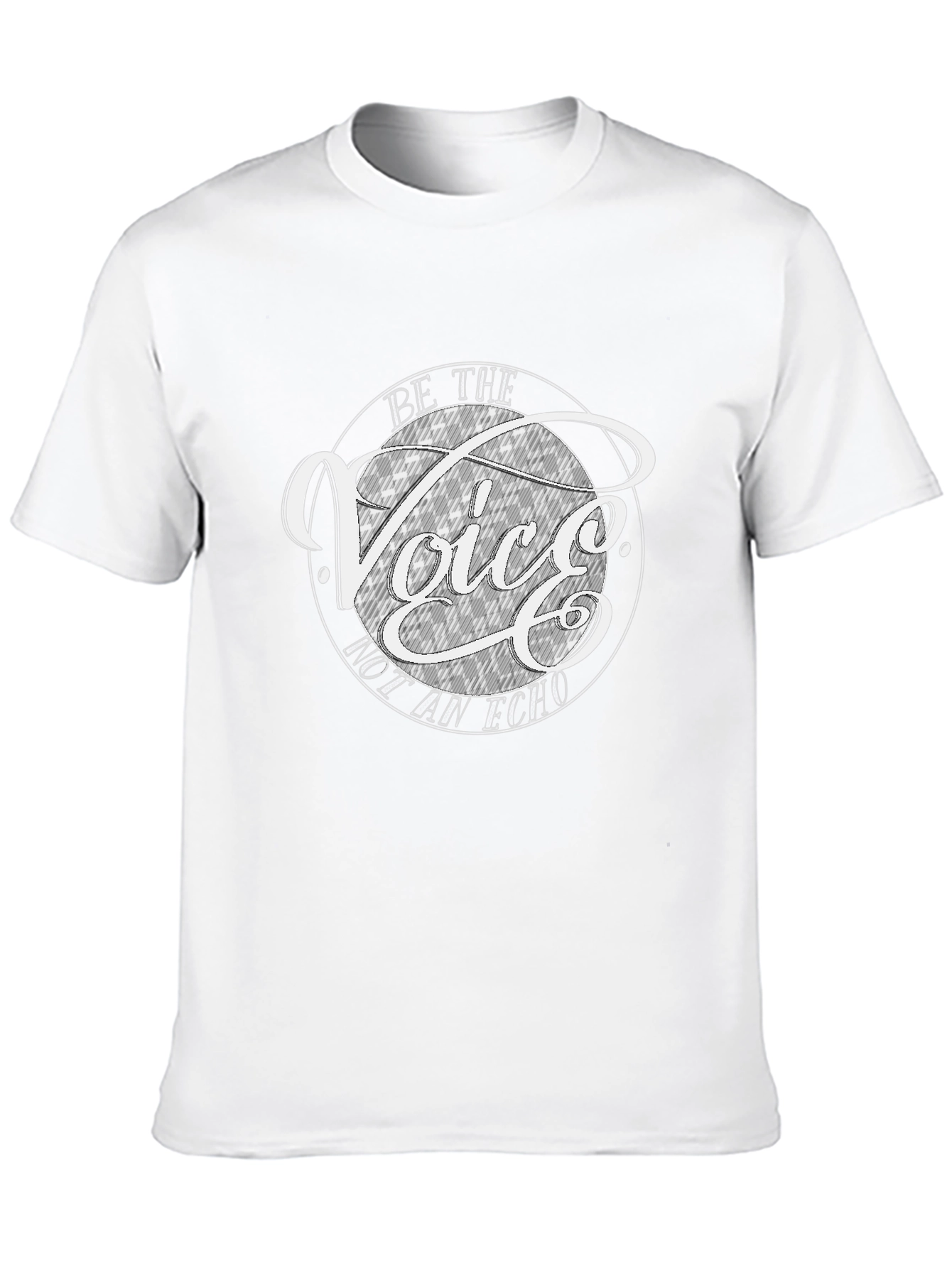 Be The Voice Graphic T-Shirt - Black