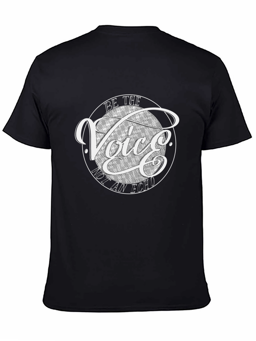 Be The Voice Graphic T-Shirt - Black