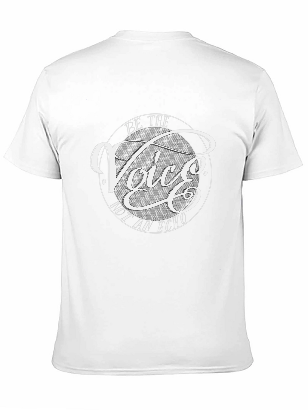 Be The Voice Graphic T-Shirt - Black