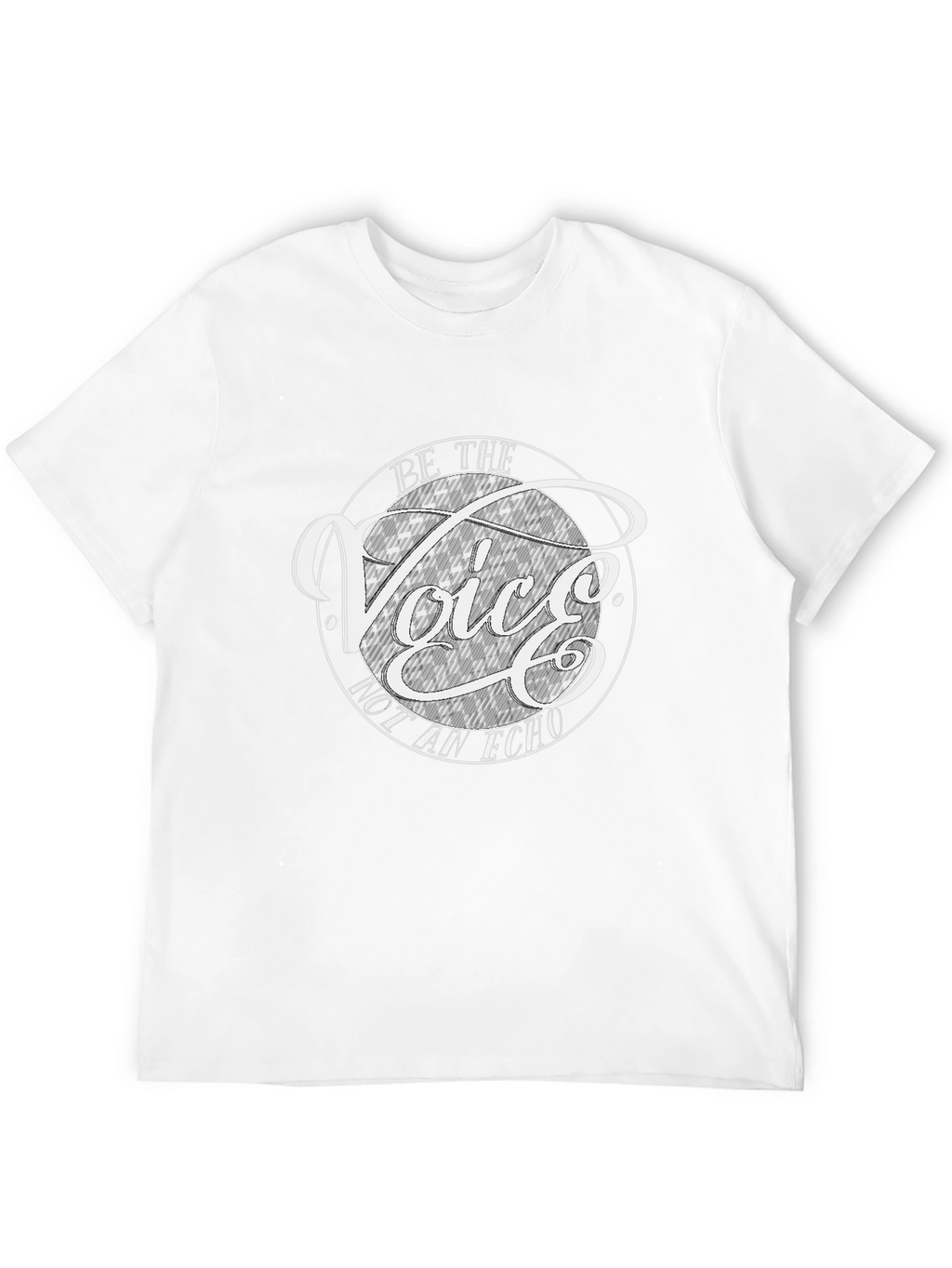 Be The Voice Graphic T-Shirt - Black