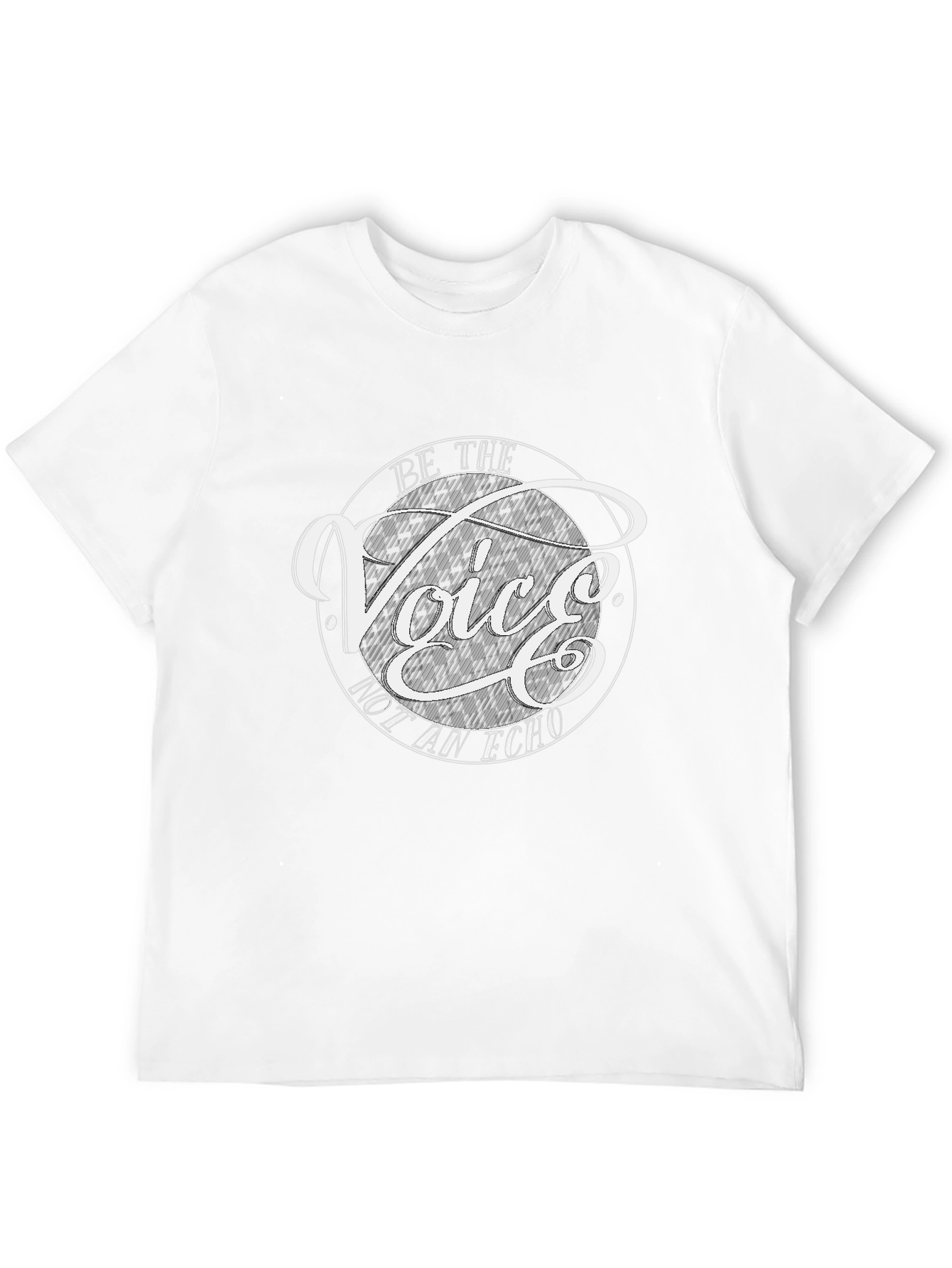 Be The Voice Graphic T-Shirt - Black