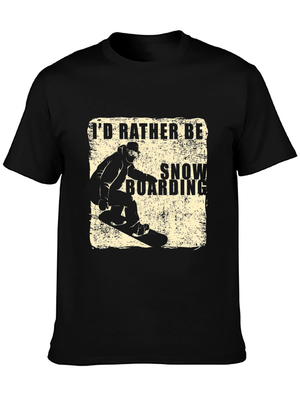 Id Rather Be Snowboarding T-Shirt