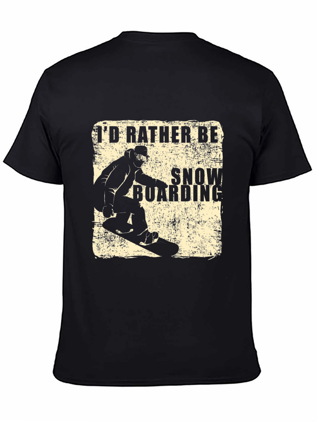 Id Rather Be Snowboarding T-Shirt