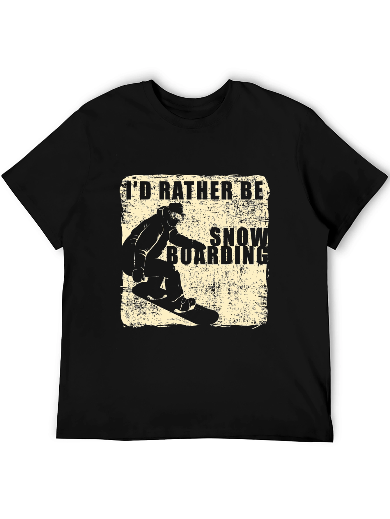 Id Rather Be Snowboarding T-Shirt