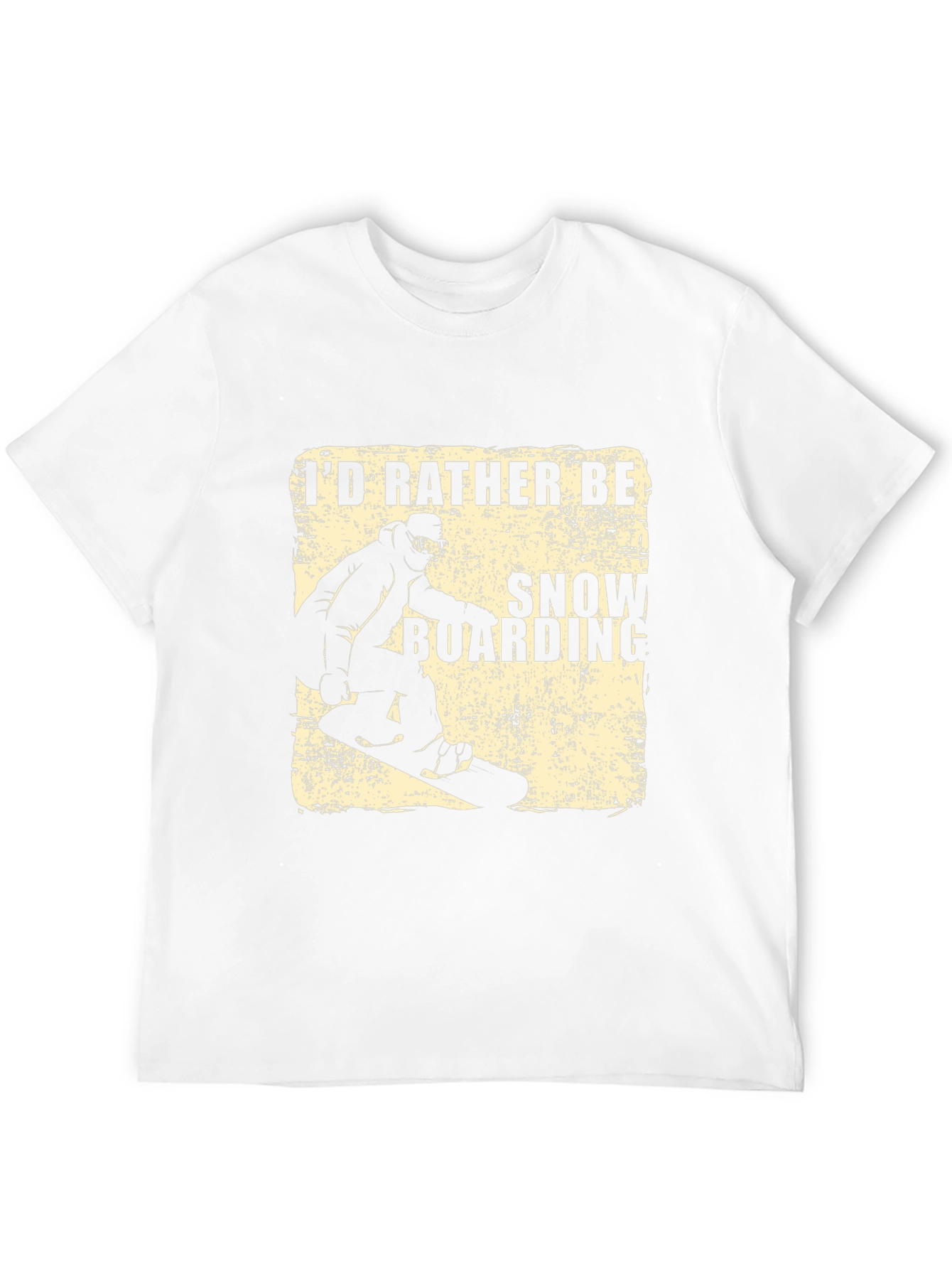 Id Rather Be Snowboarding T-Shirt