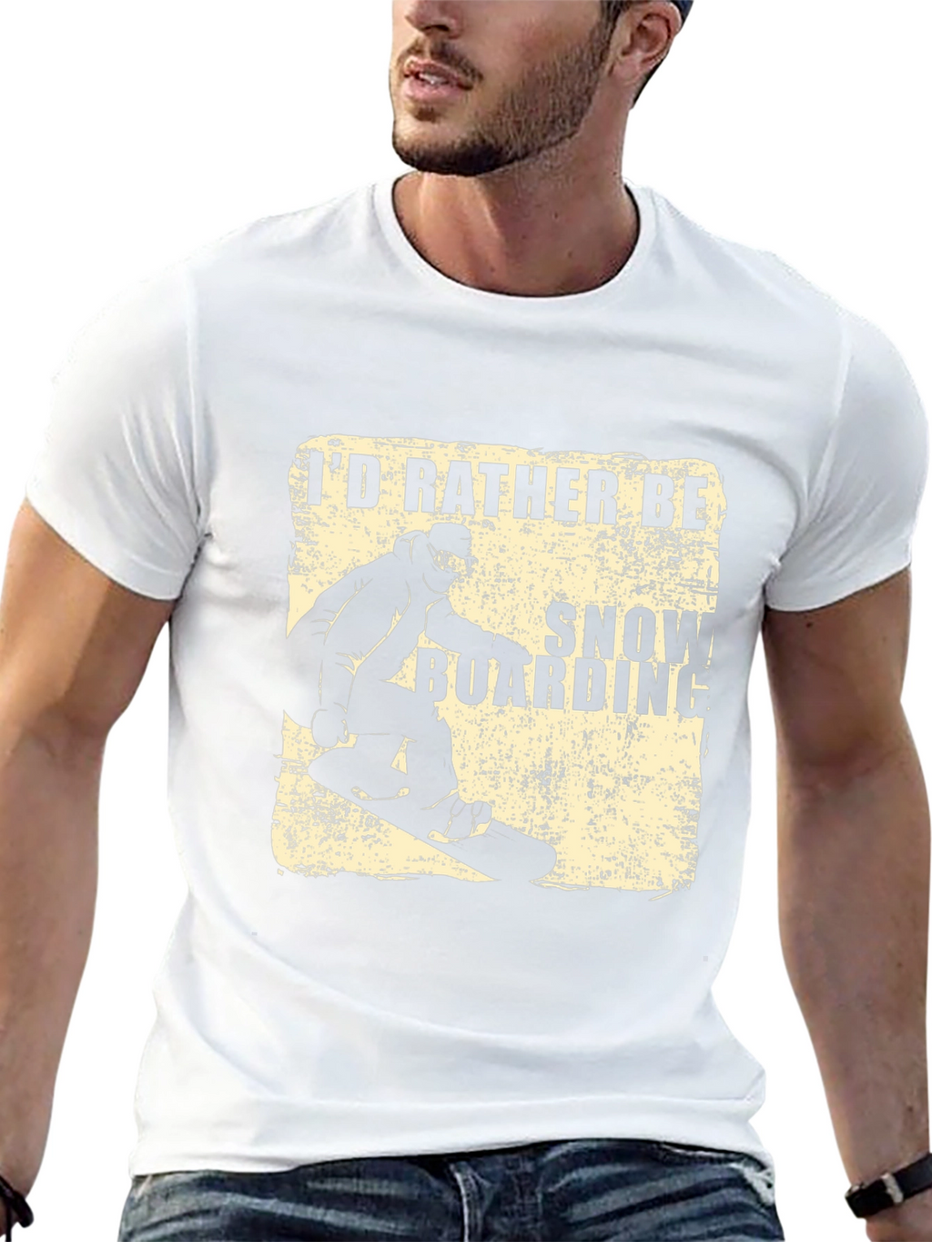 Id Rather Be Snowboarding T-Shirt