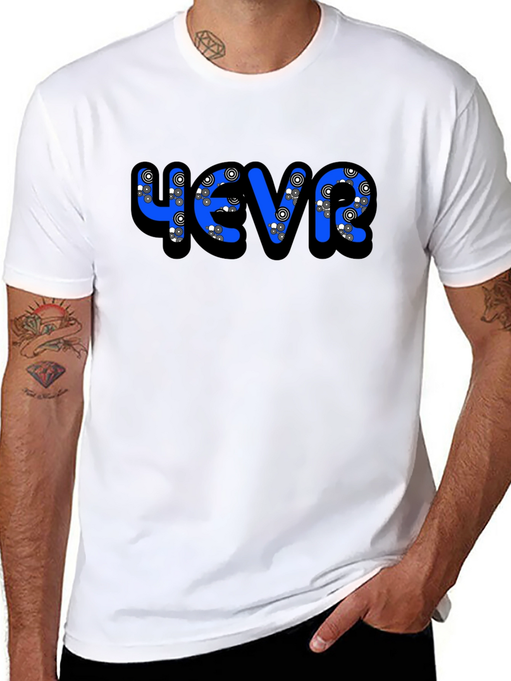 4EVR Graphic T-Shirt - Casual Style