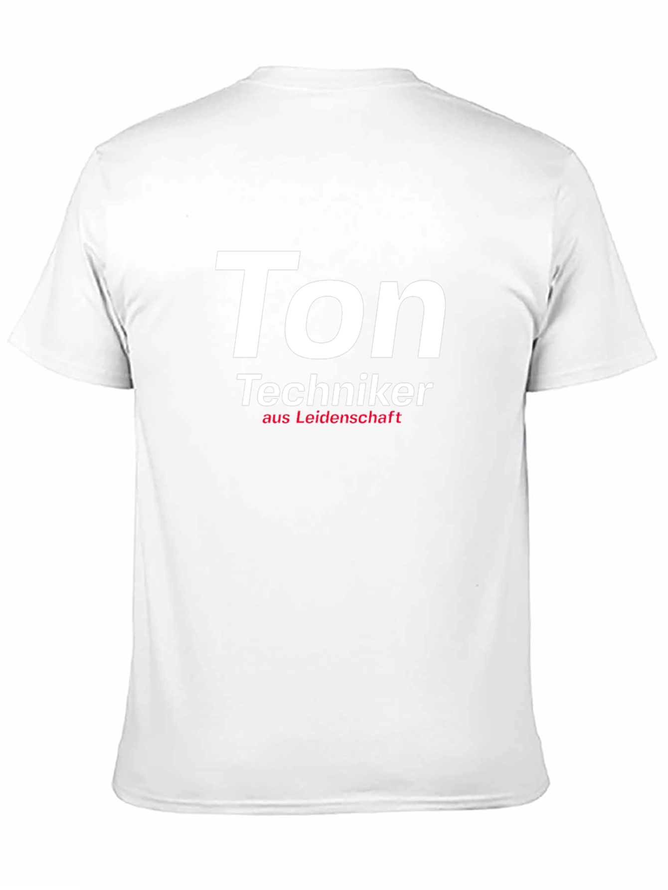 Ton Techniker T-Shirt - Sound Engineer Passion