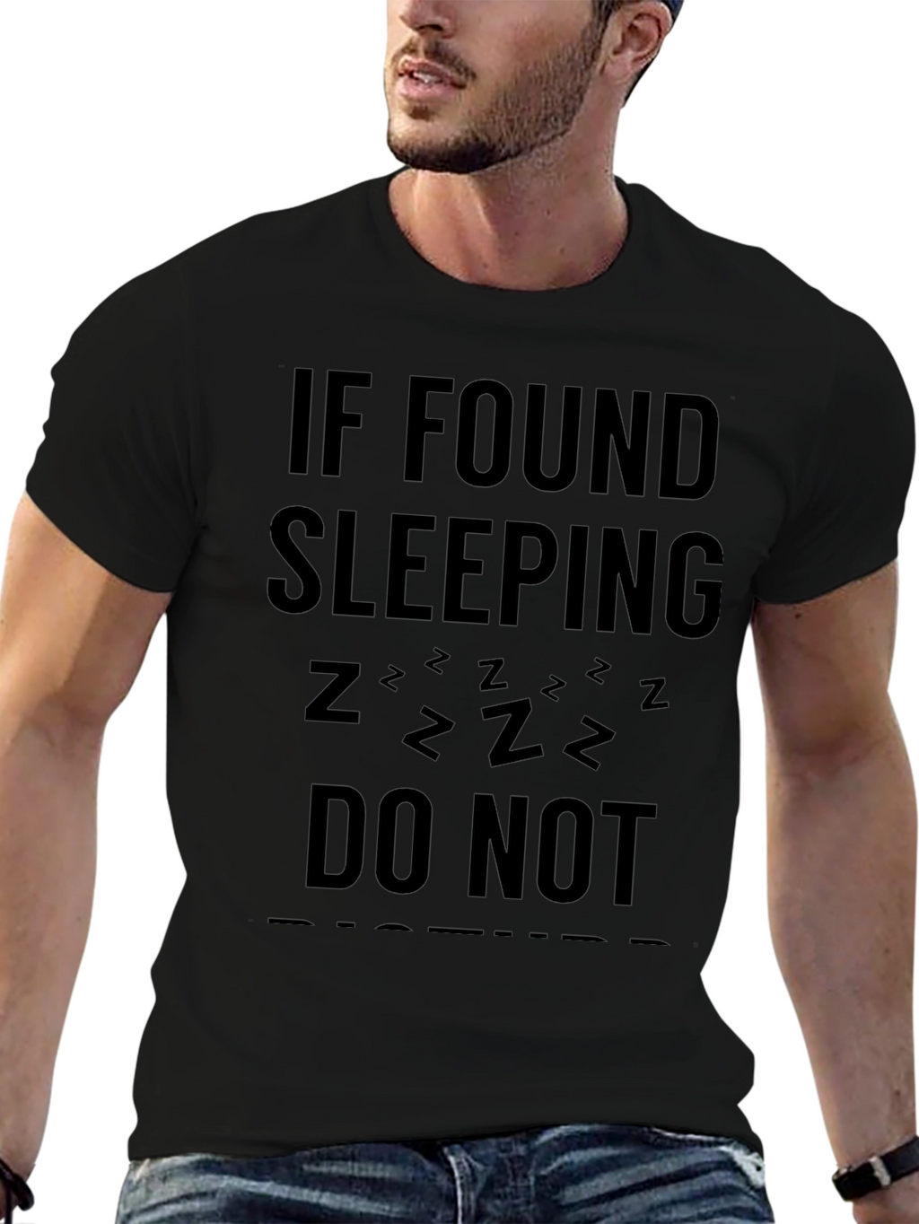 Funny Sleep Graphic T-Shirt