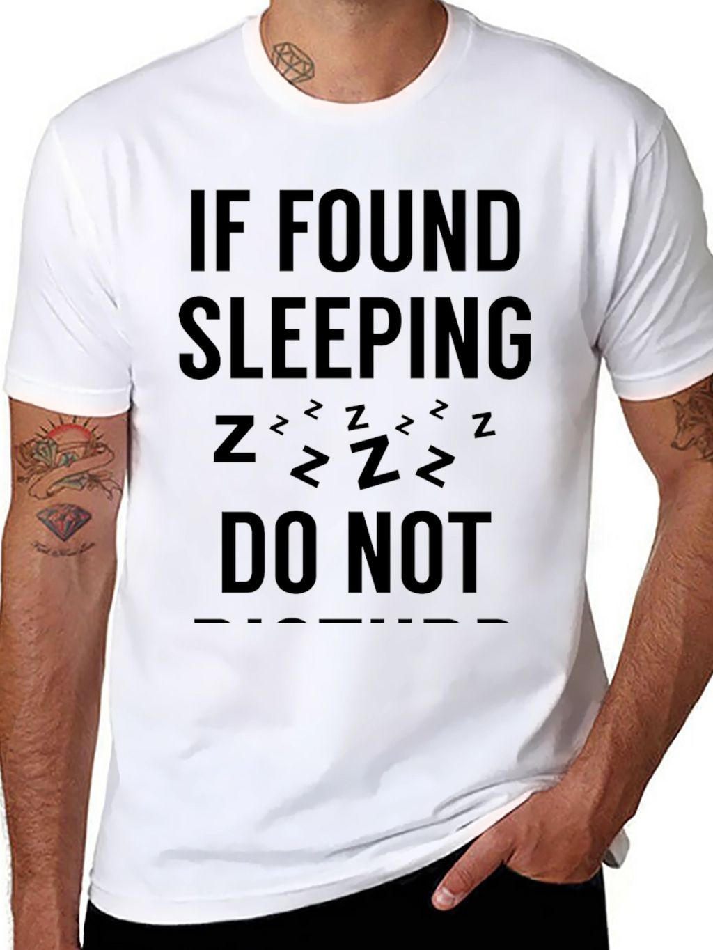 Funny Sleep Graphic T-Shirt