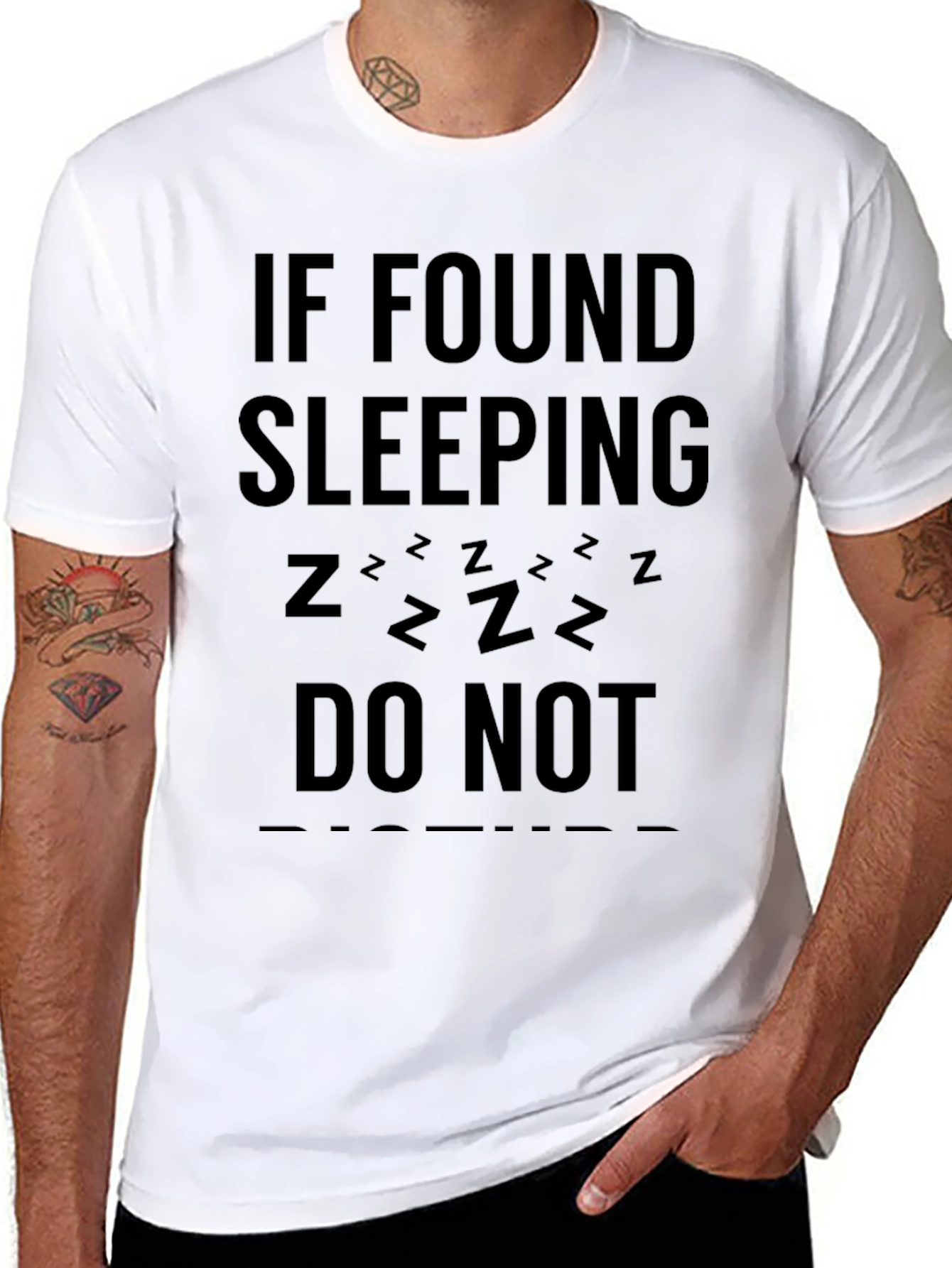 Funny Sleep Graphic T-Shirt