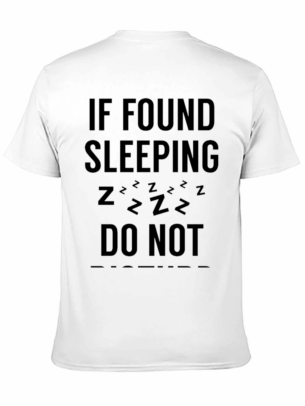 Funny Sleep Graphic T-Shirt