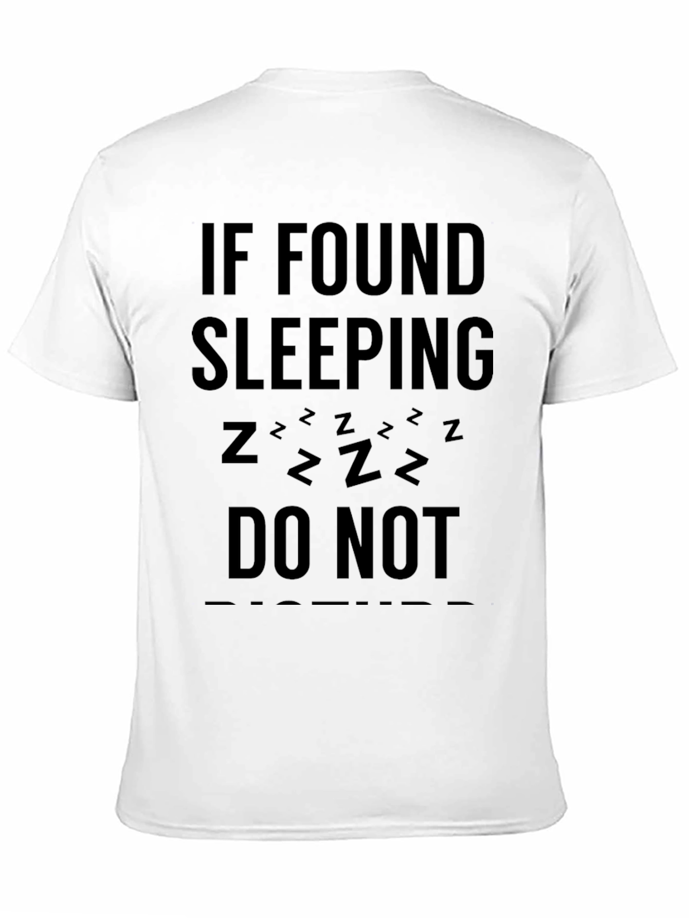 Funny Sleep Graphic T-Shirt