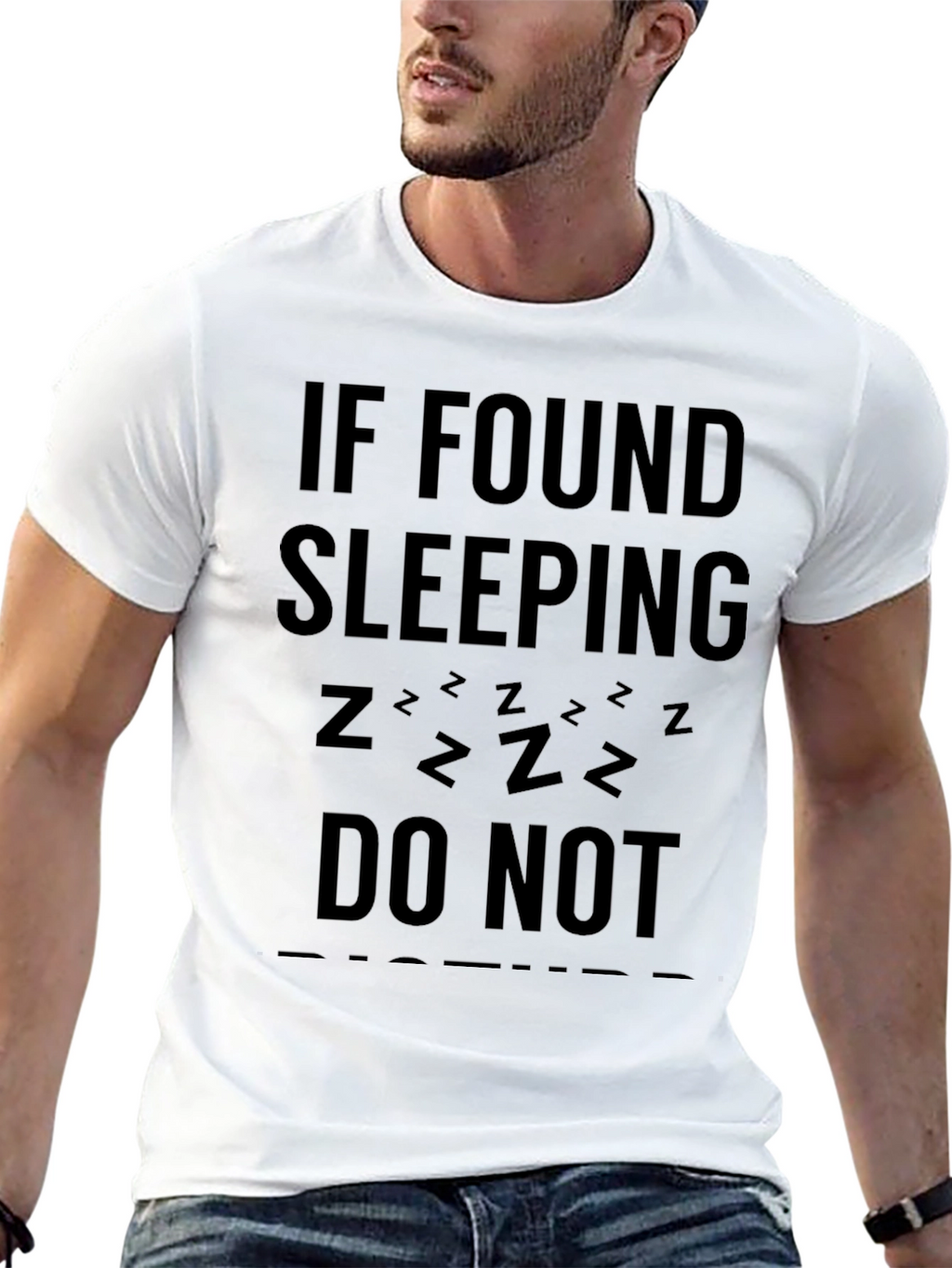 Funny Sleep Graphic T-Shirt
