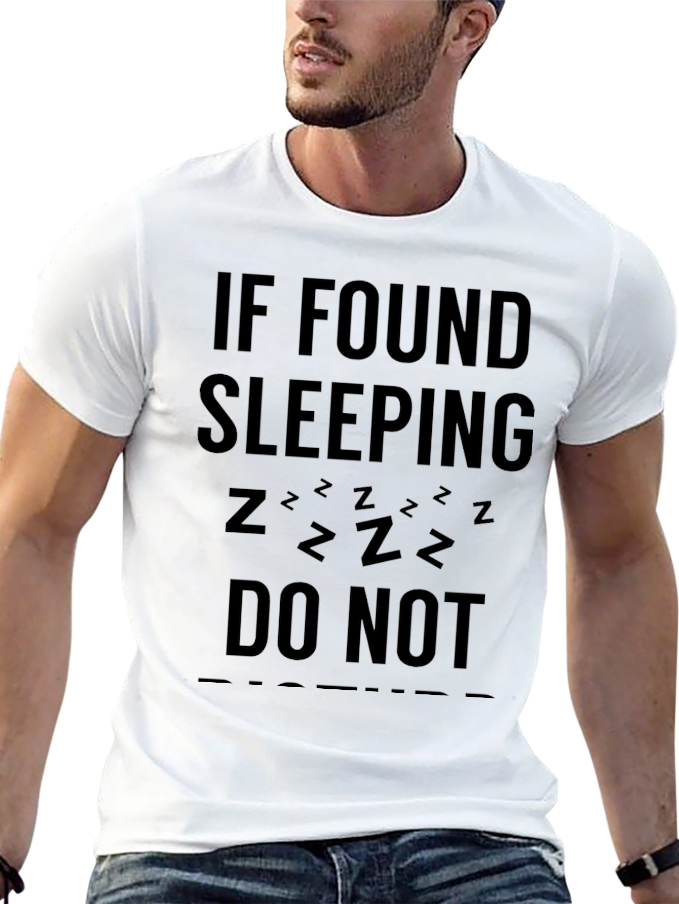 Funny Sleep Graphic T-Shirt