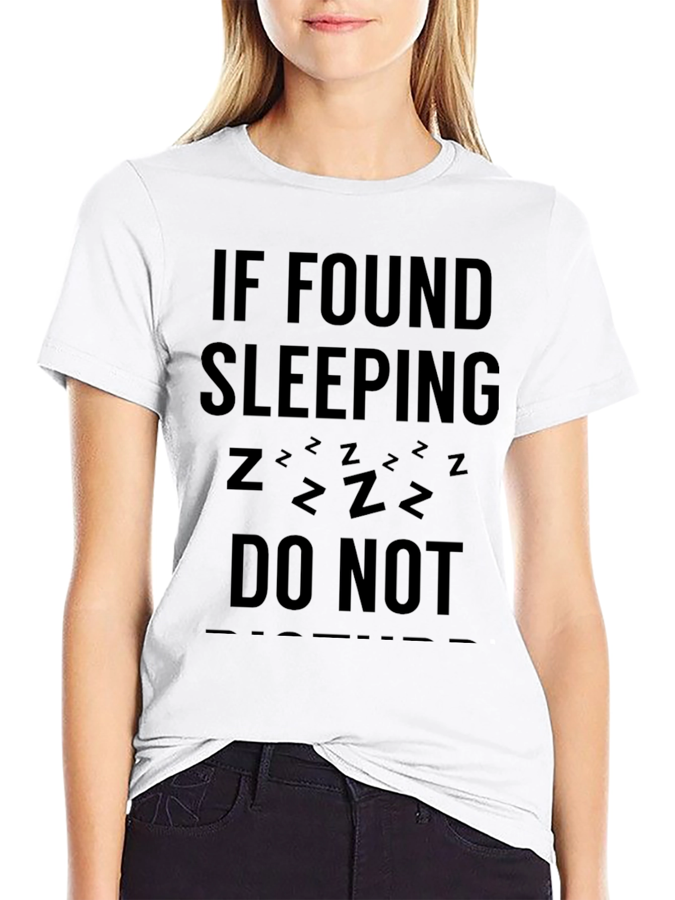 Funny Sleep Graphic T-Shirt