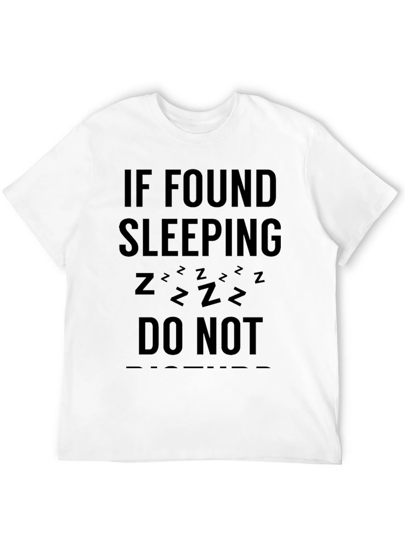 Funny Sleep Graphic T-Shirt