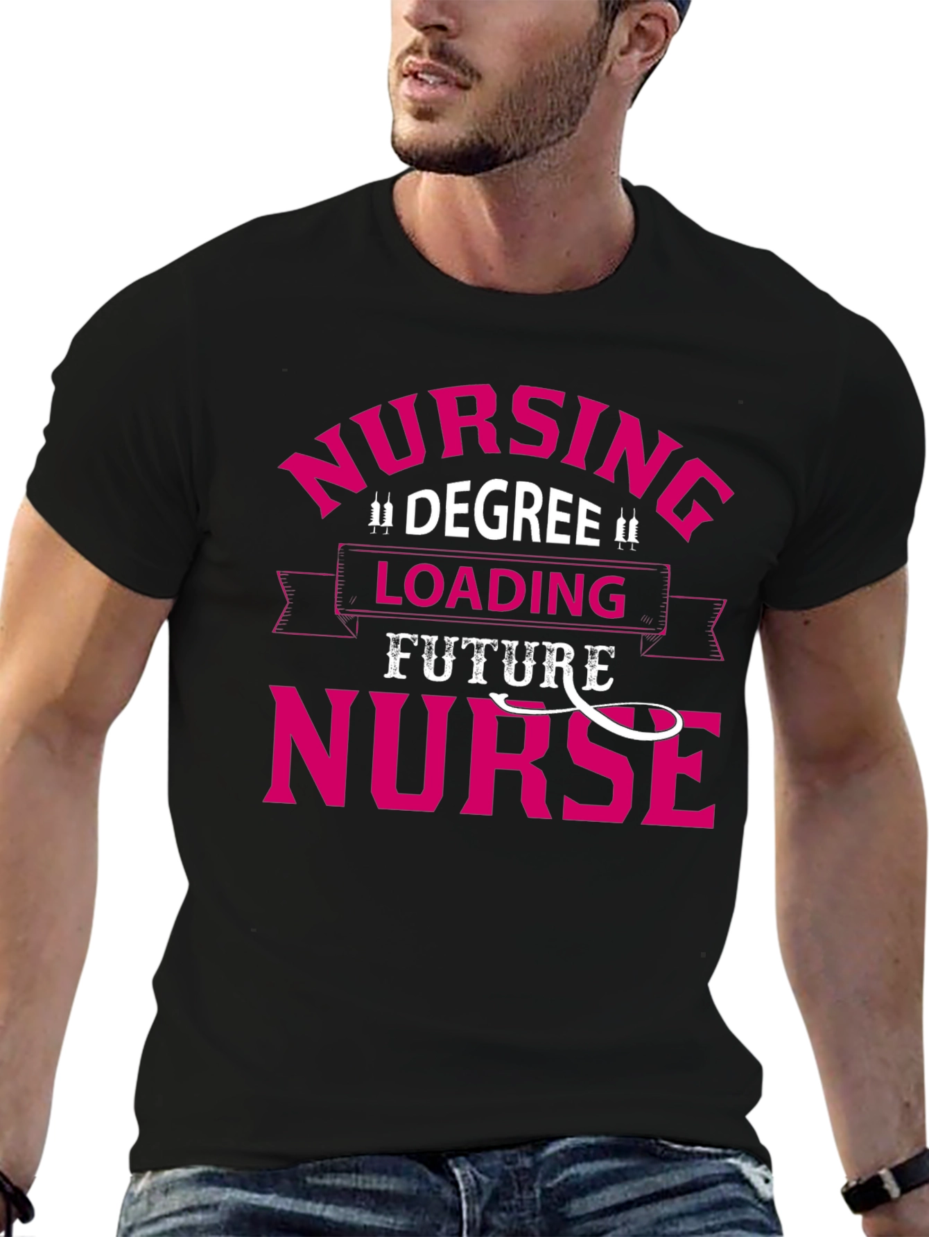 Future Nurse Loading T-Shirt - Degree in Progress!