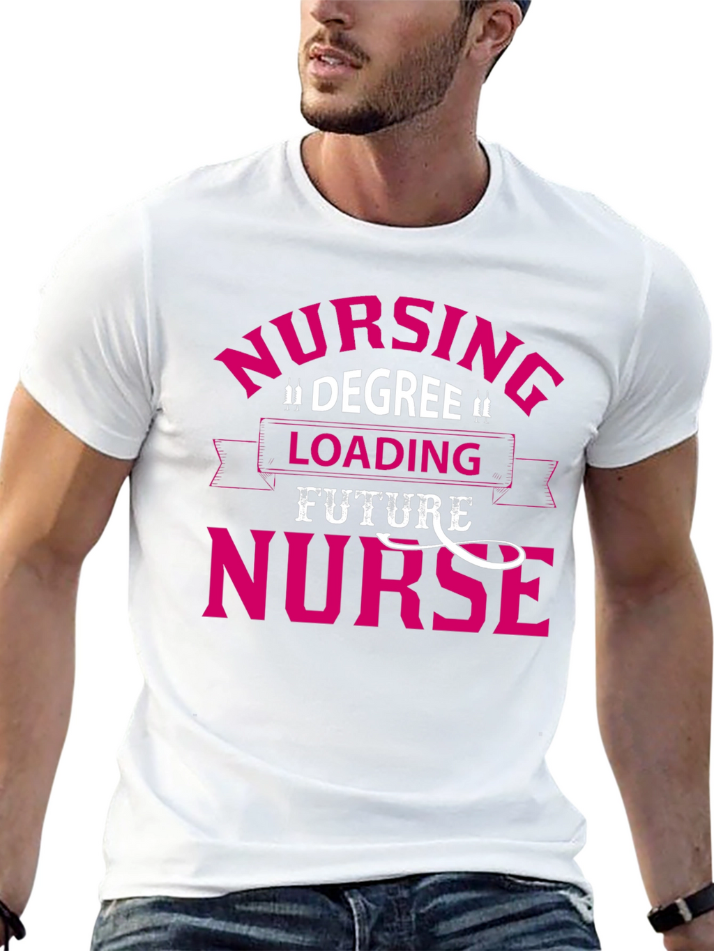 Future Nurse Loading T-Shirt - Degree in Progress!