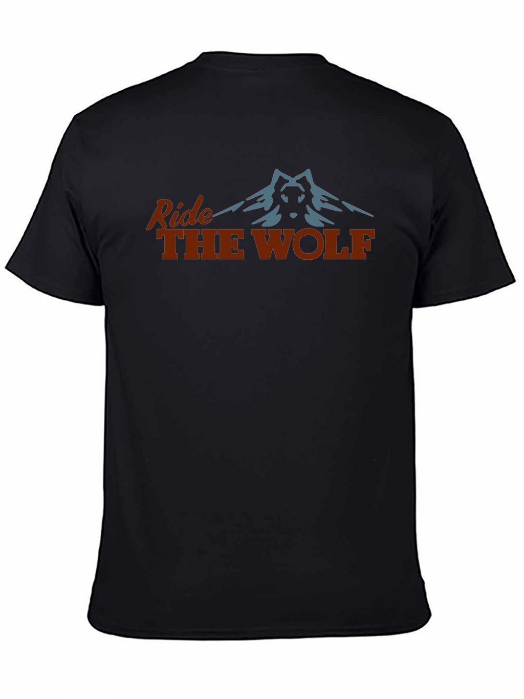 Ride The Wolf Graphic T-Shirt - Adventure Tee