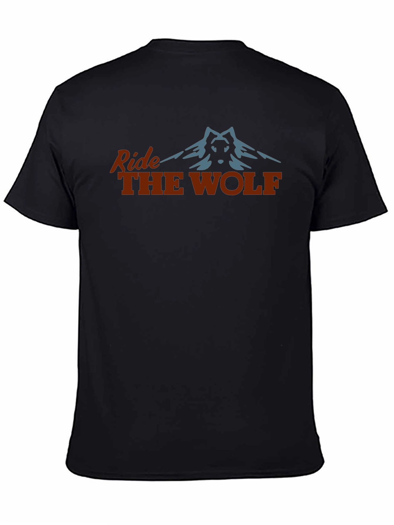 Ride The Wolf Graphic T-Shirt - Adventure Tee
