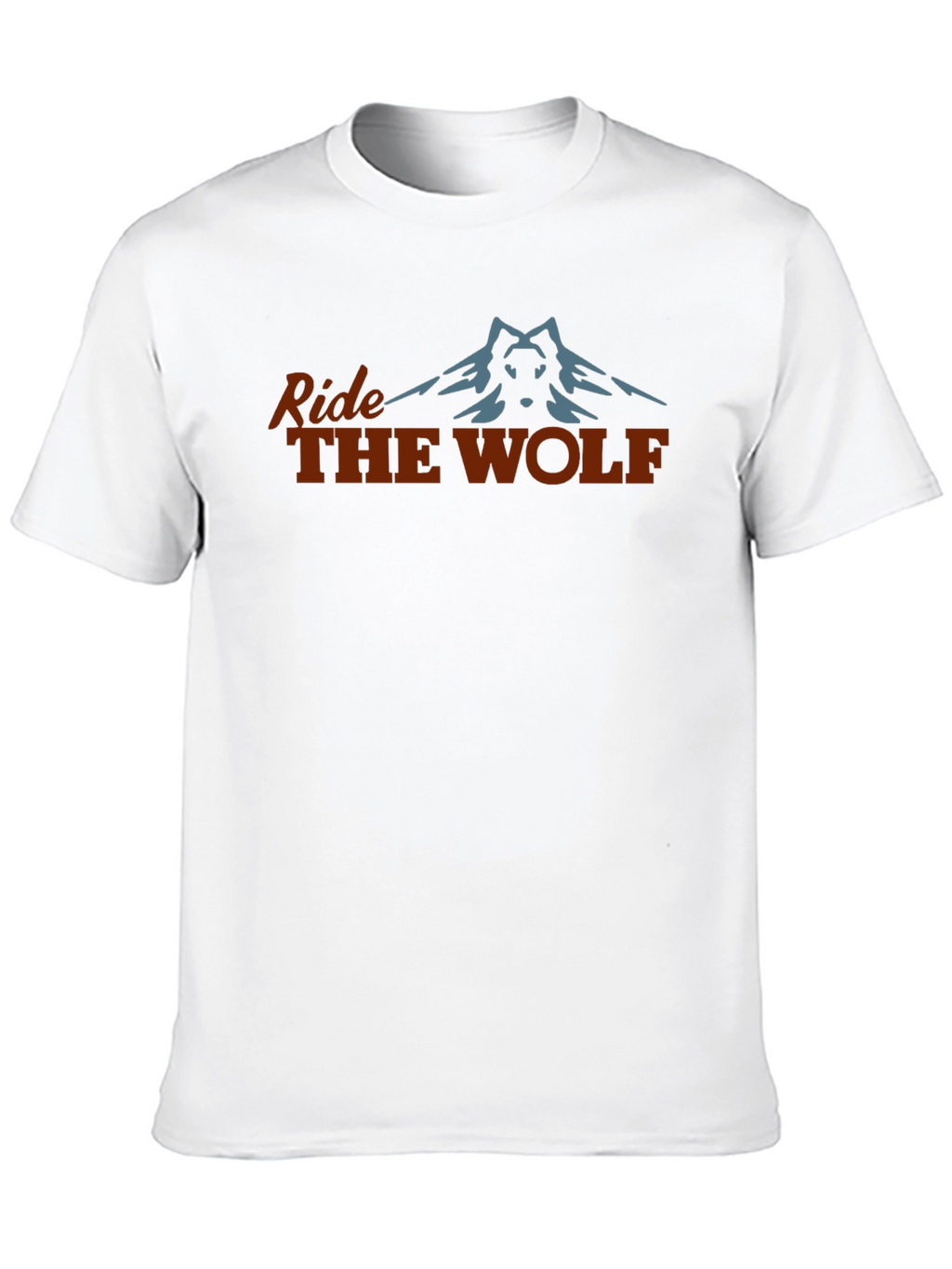 Ride The Wolf Graphic T-Shirt - Adventure Tee