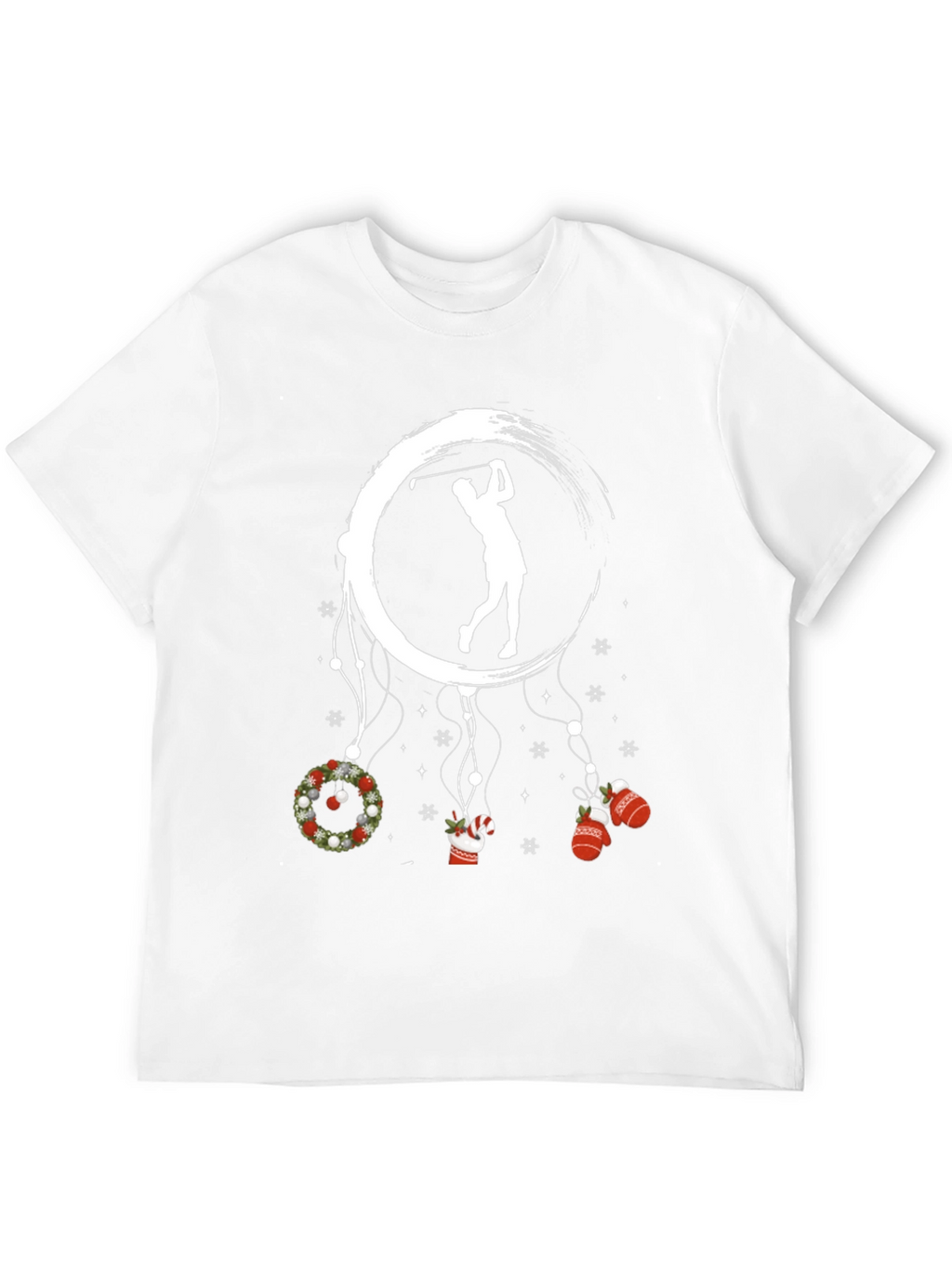 Golf Christmas T-Shirt - Festive Holiday Apparel