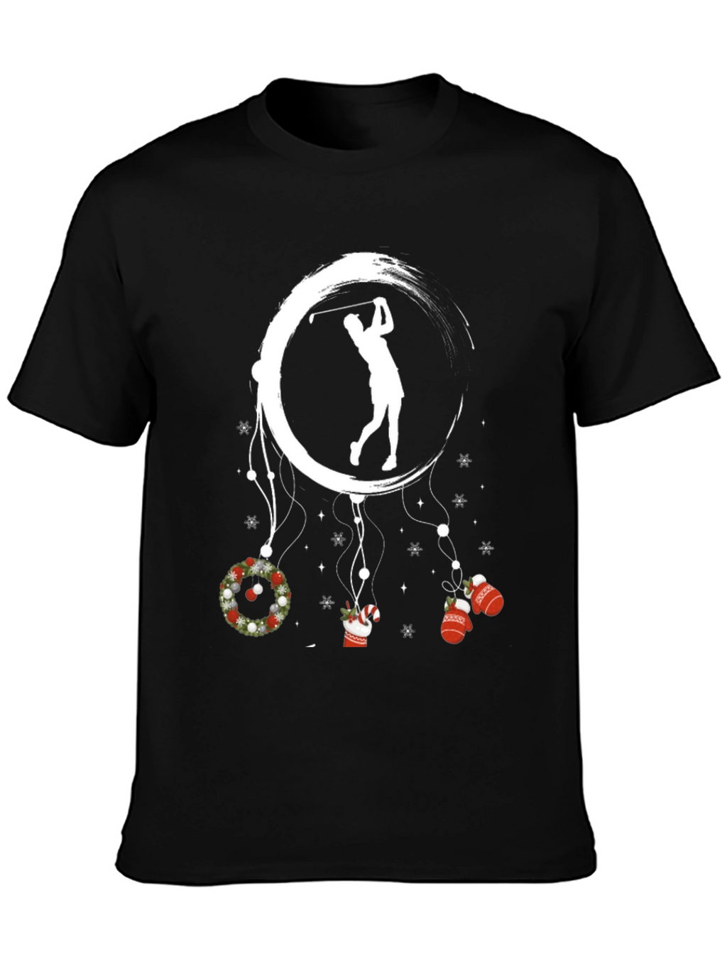 Golf Christmas T-Shirt - Festive Holiday Apparel