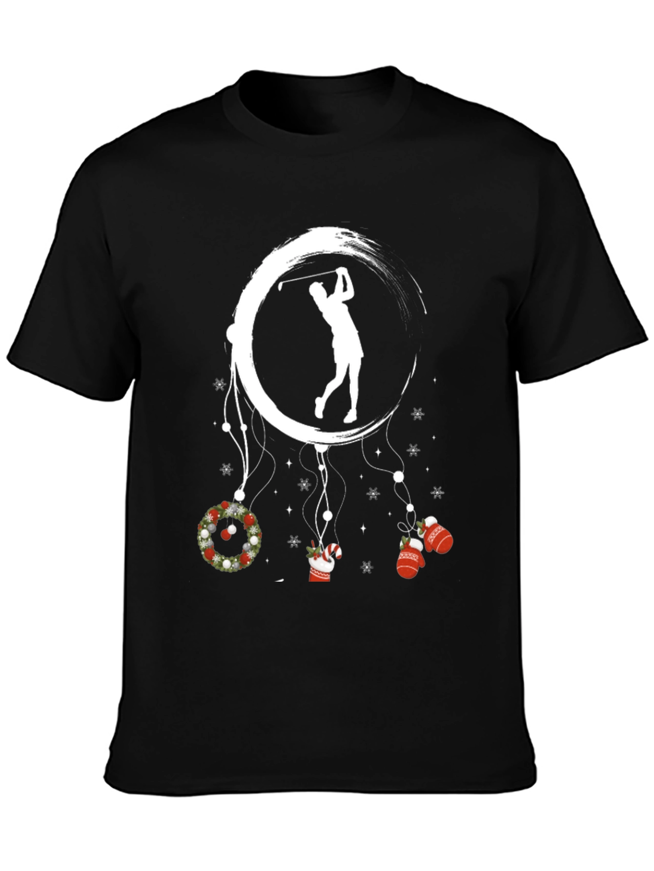 Golf Christmas T-Shirt - Festive Holiday Apparel
