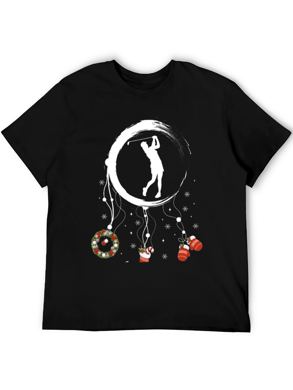Golf Christmas T-Shirt - Festive Holiday Apparel