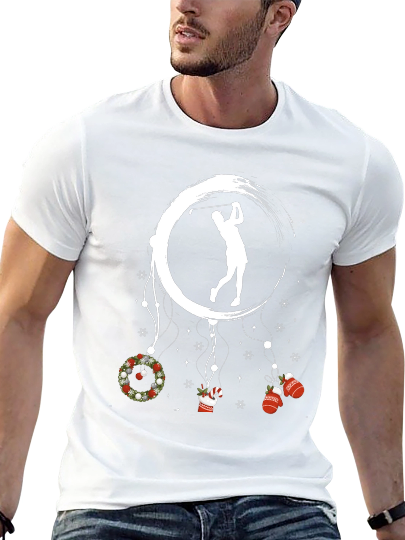 Golf Christmas T-Shirt - Festive Holiday Apparel