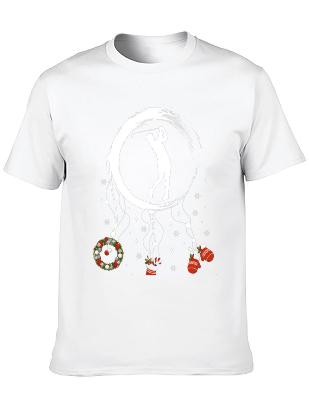 Golf Christmas T-Shirt - Festive Holiday Apparel