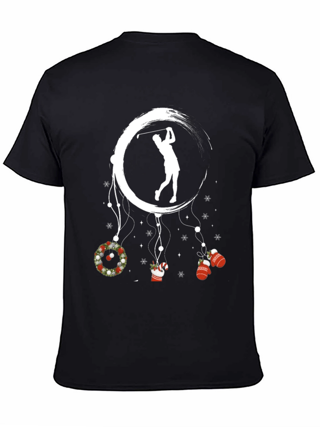 Golf Christmas T-Shirt - Festive Holiday Apparel