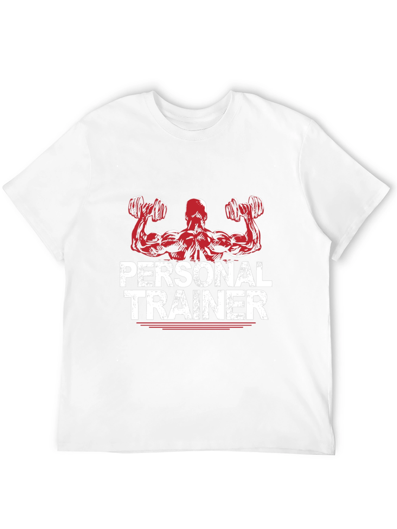 Personal Trainer Graphic T-Shirt - Black Gym Apparel