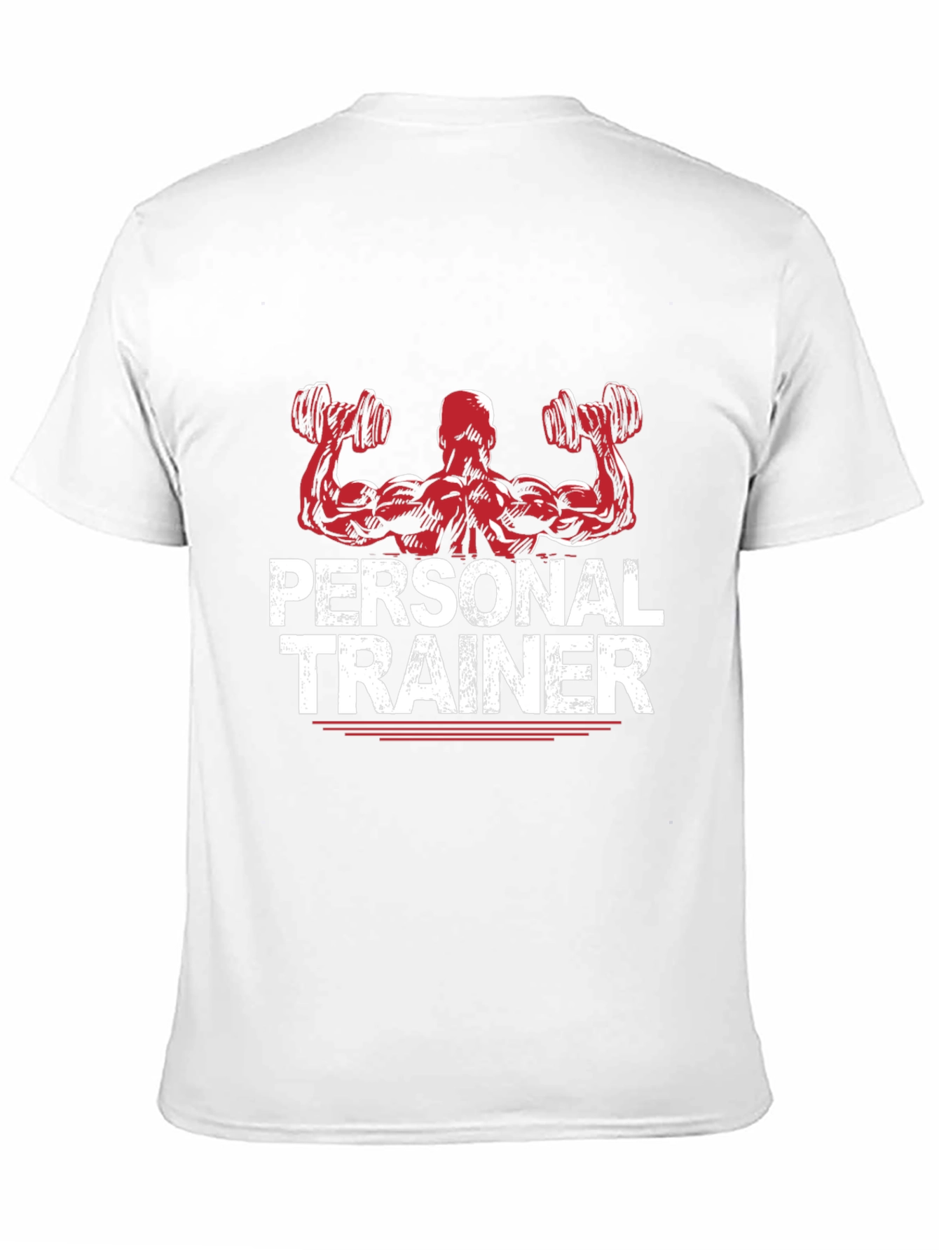 Personal Trainer Graphic T-Shirt - Black Gym Apparel