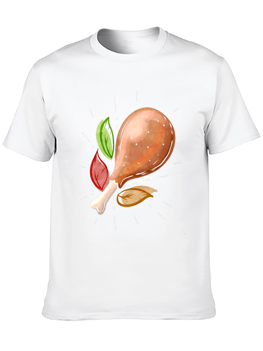 Novelty Fried Chicken Leg T-Shirt