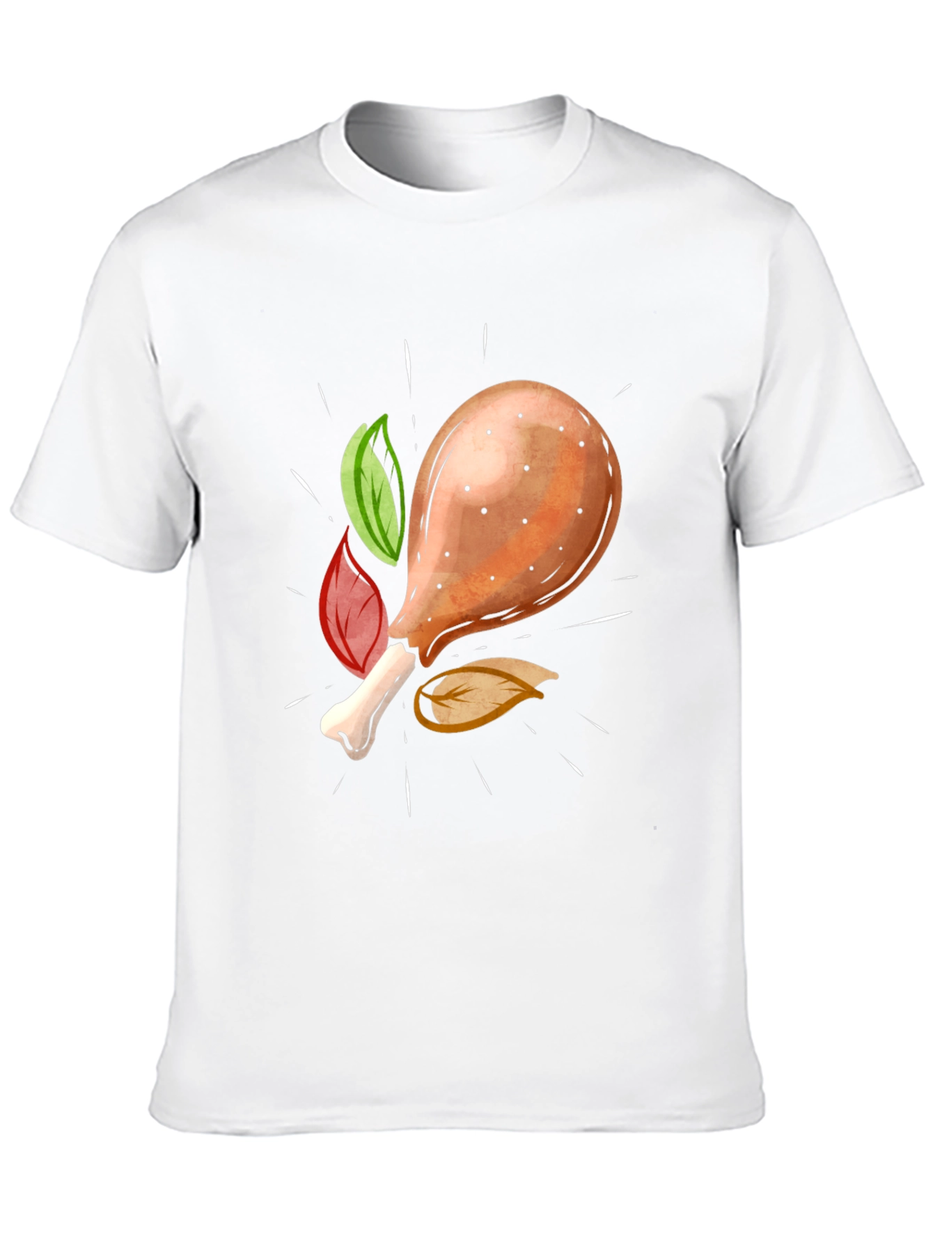 Novelty Fried Chicken Leg T-Shirt