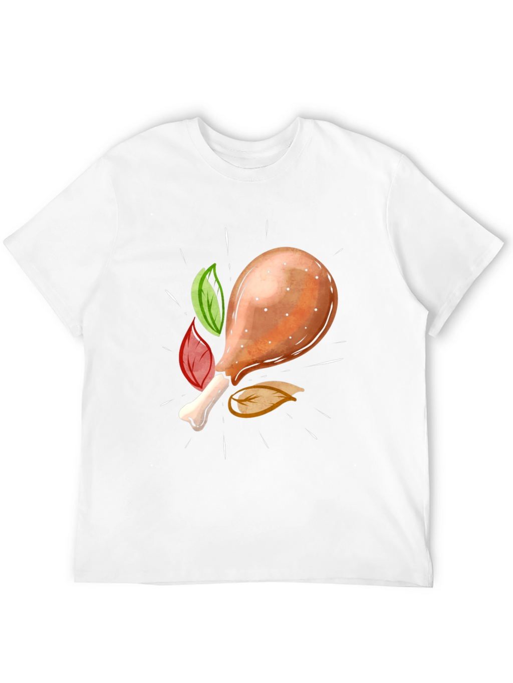 Novelty Fried Chicken Leg T-Shirt