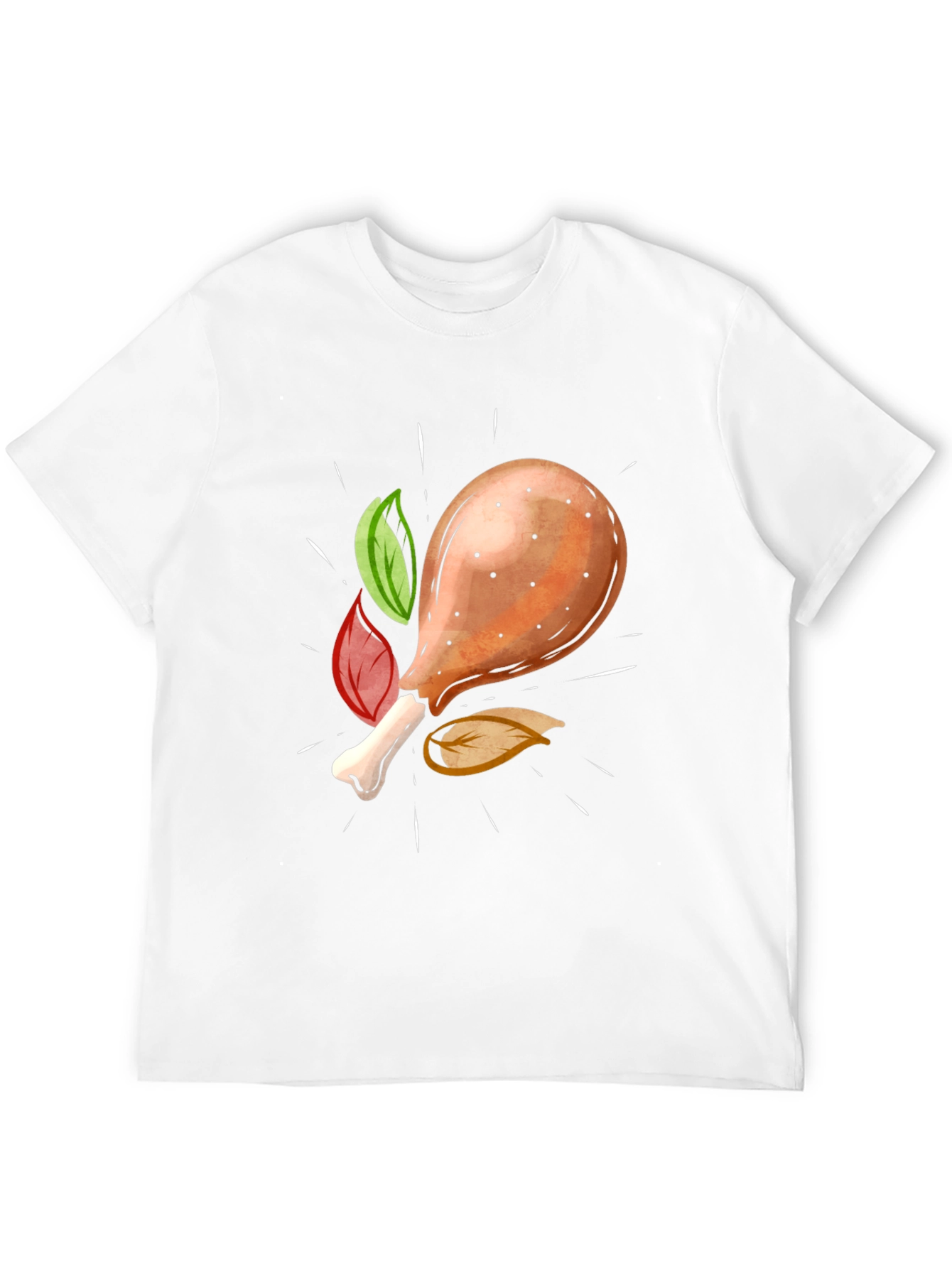 Novelty Fried Chicken Leg T-Shirt