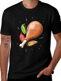 Novelty Fried Chicken Leg T-Shirt