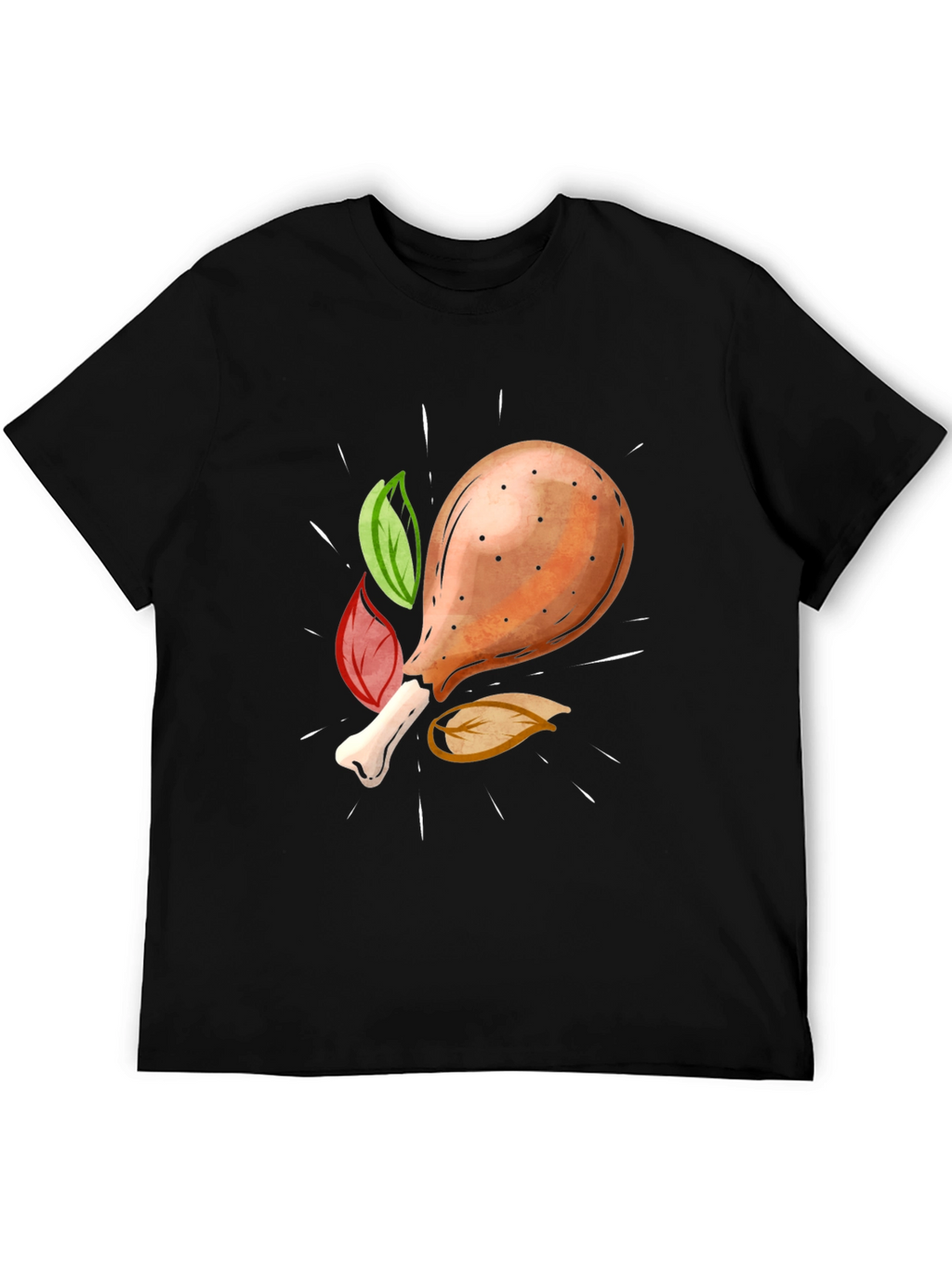 Novelty Fried Chicken Leg T-Shirt