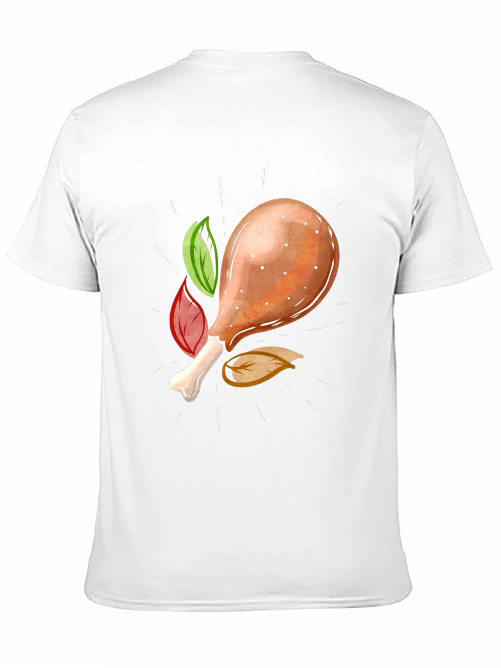 Novelty Fried Chicken Leg T-Shirt