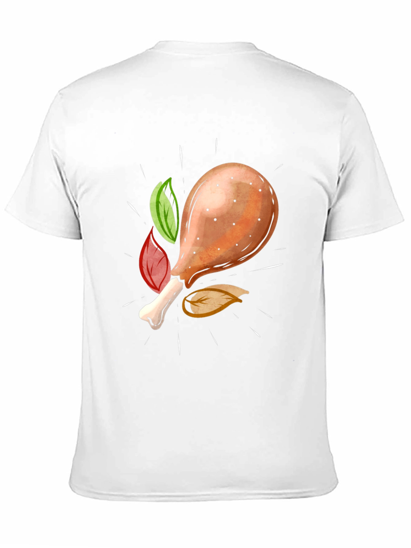Novelty Fried Chicken Leg T-Shirt