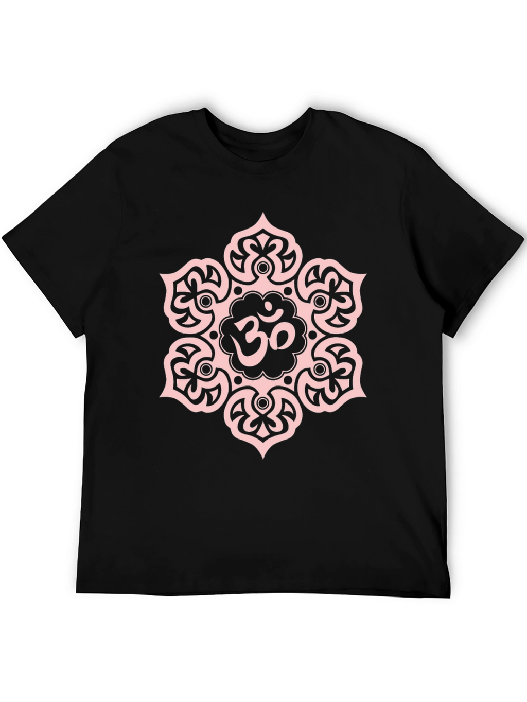 Om Mandala Graphic T-Shirt - Casual Style