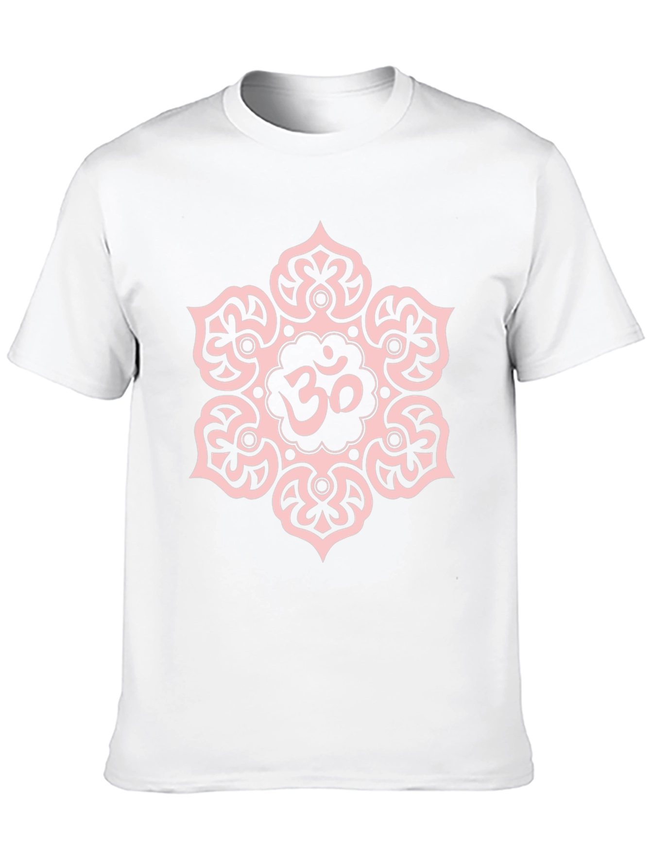 Om Mandala Graphic T-Shirt - Casual Style